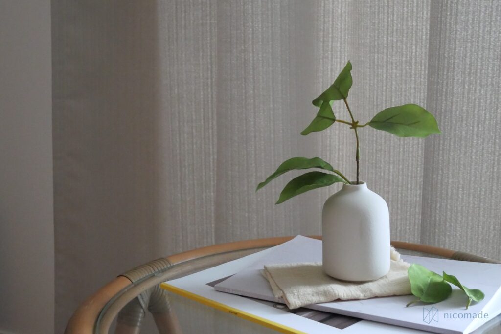 窓まわりのカーテンコーディネート（nicomade施工事例）